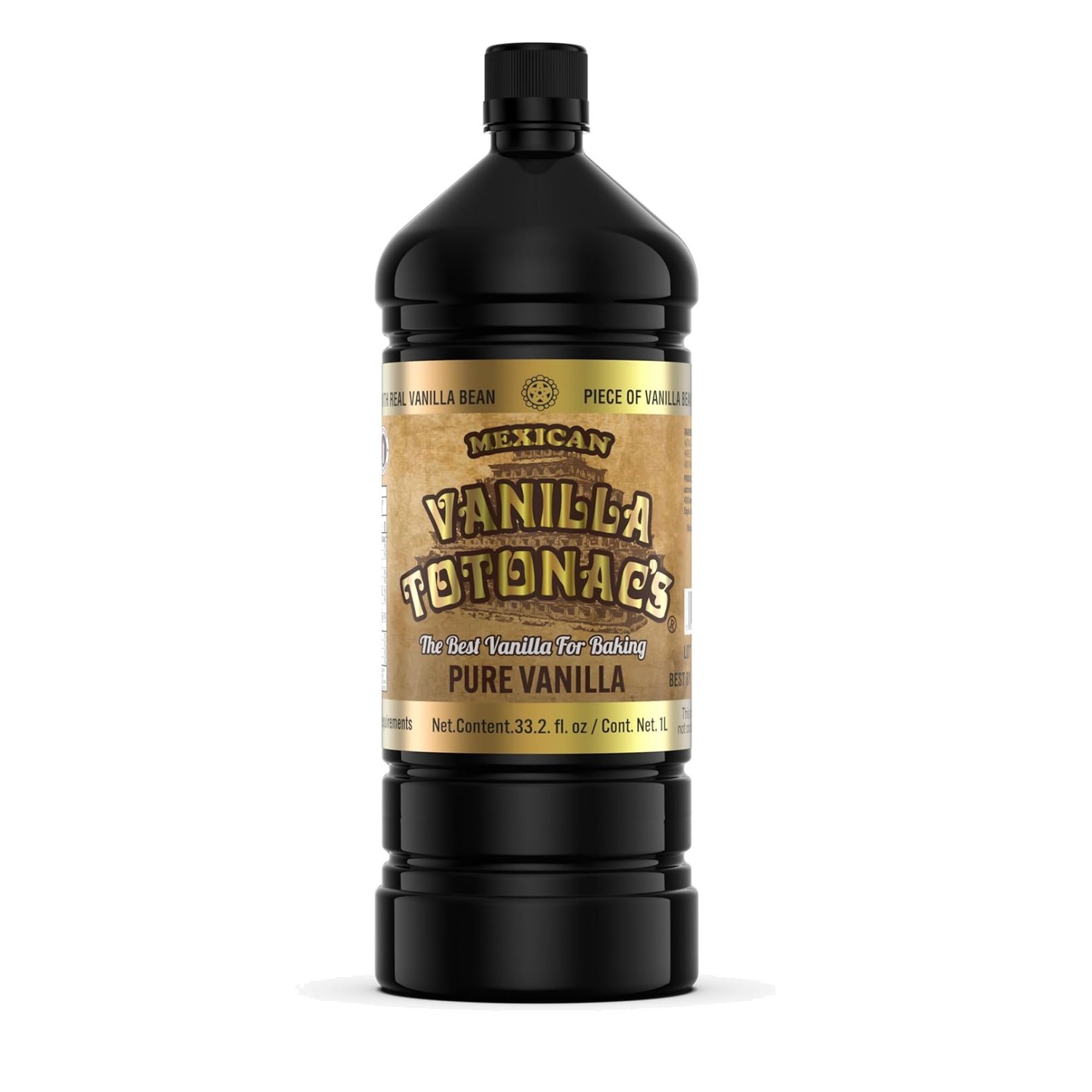 Luxury 33.2 oz Authentic Mexican Vanilla Extract – Rich Flavor with Vanilla Bean