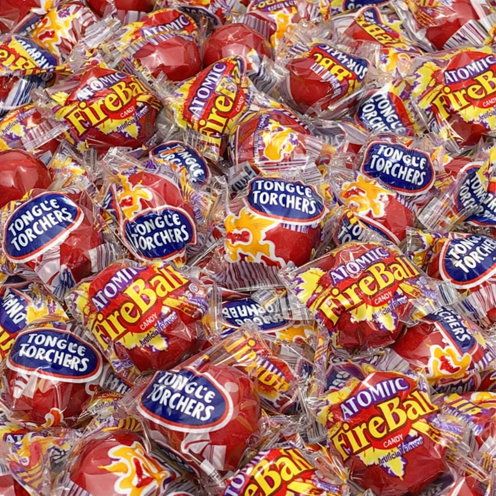 Wonka Atomic Fireball & Tongue Torchers Hard Candy Mix | 1~2 LB | Free Shipping!