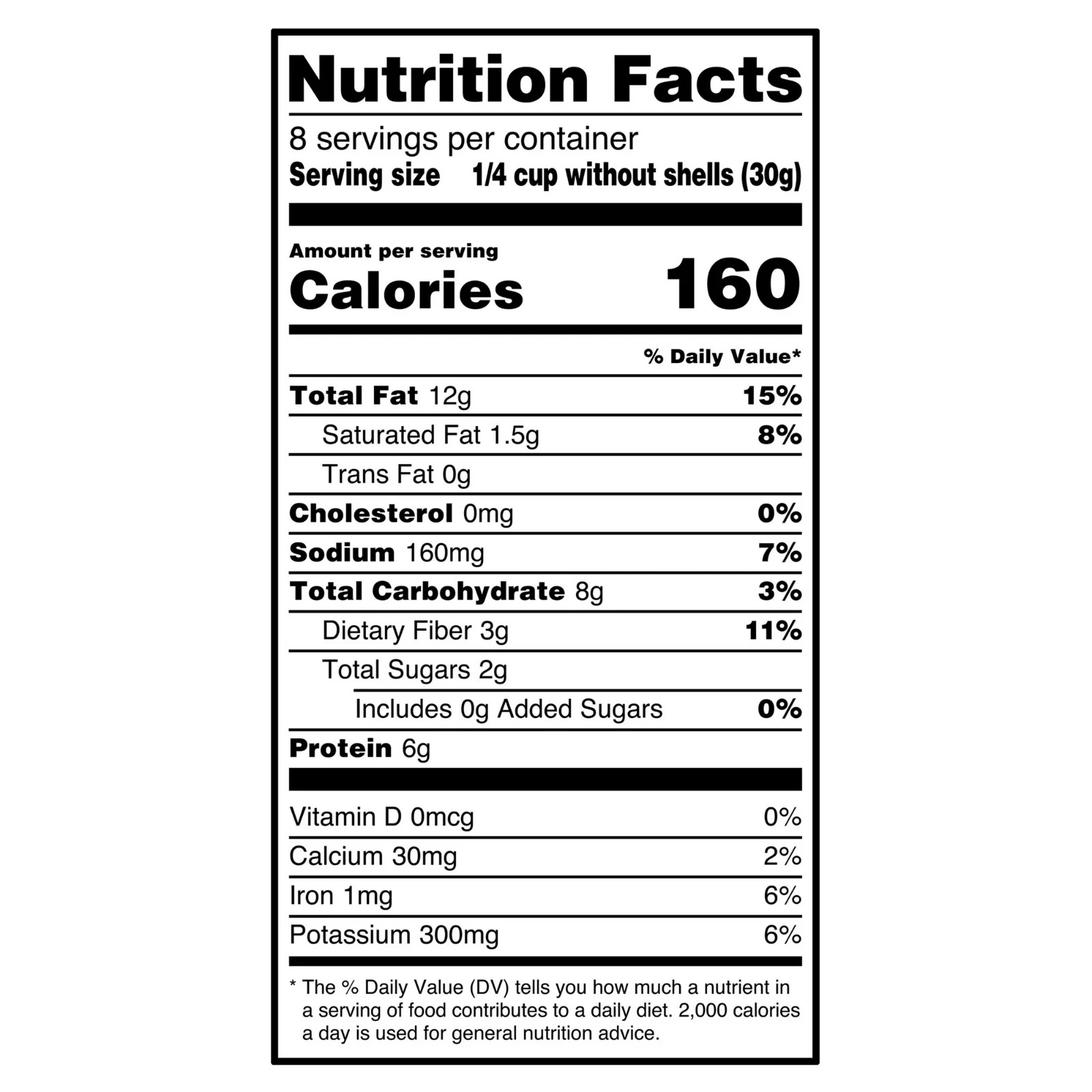 Great Value Roasted & Salted Pistachios, 16 oz Resealable Bag Free Shipping