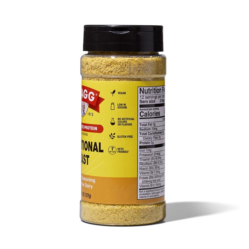 Bragg Premium Nutritional Yeast Seasoning 4.5 Ounce (Pack of 1)