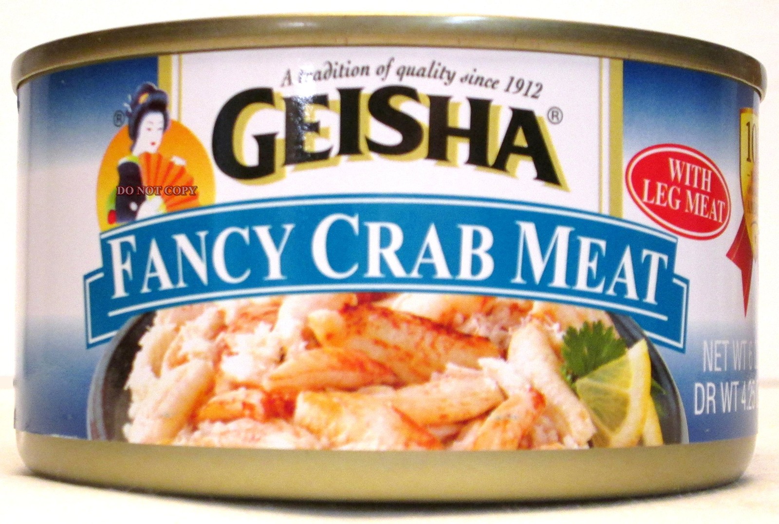 Geisha Wild Caught Fancy Crab Meat Pack of 3 6 oz Cans