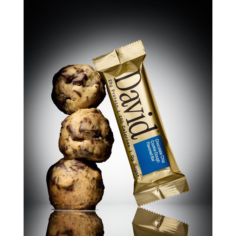Gold Chocolate Chip Cookie Dough High Protein Bars