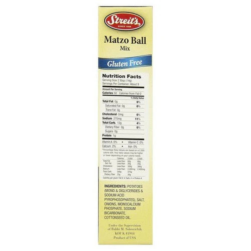 Matzo Ball Mix Gluten Free 4.5 Oz(Case Of 12)