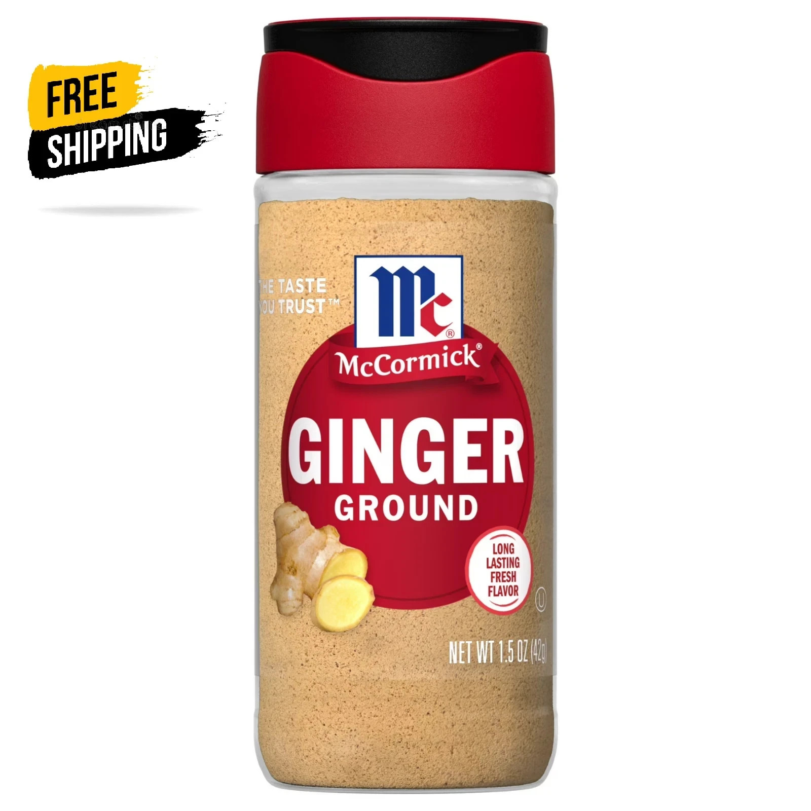 McCormick Ground Ginger, 1.5 oz Ounce (Pack of 1)