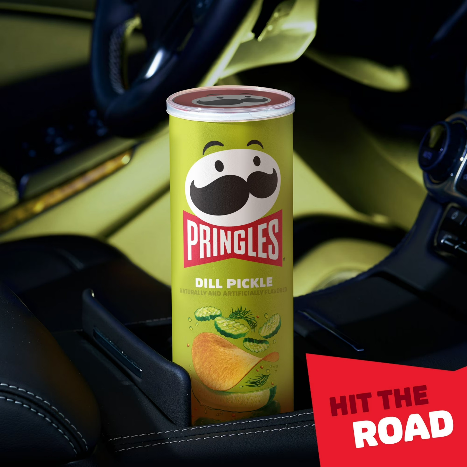 〽️New Arrival Pringles Dill Pickle Flavored Potato Chips 5.5oz