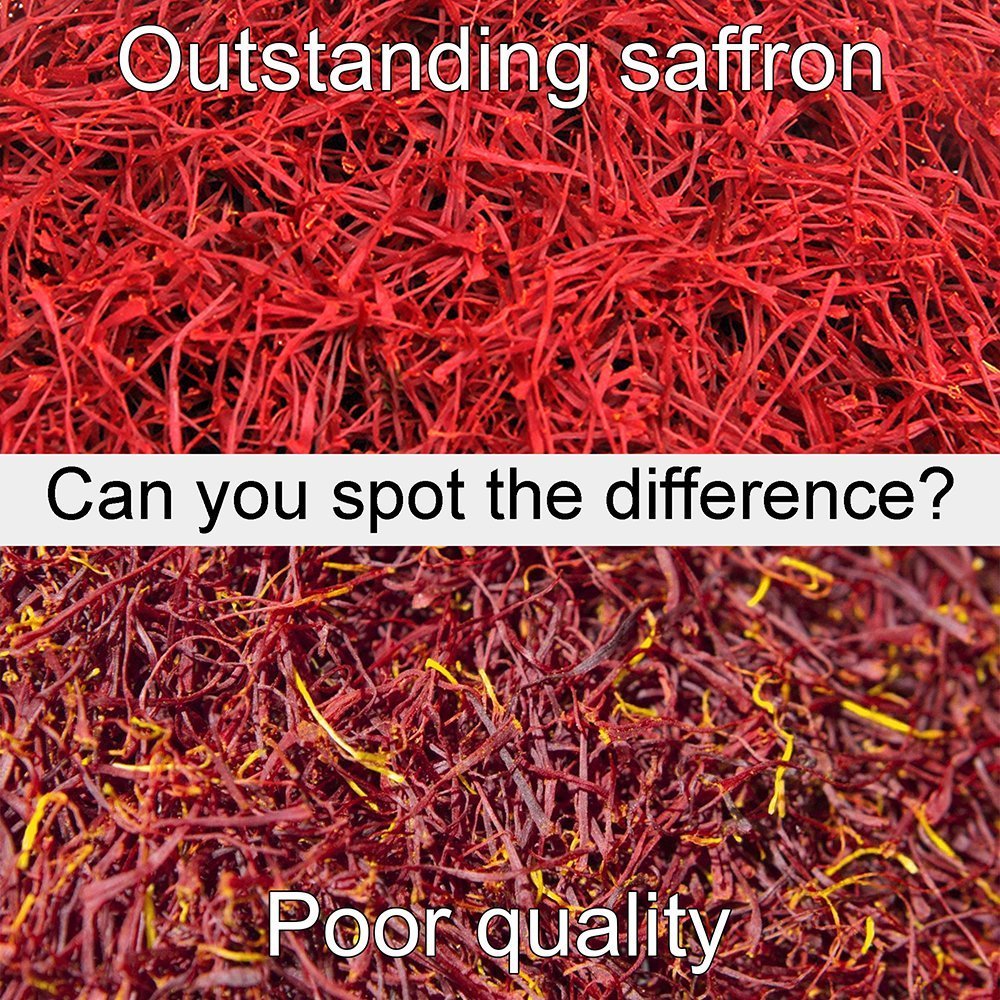 SAFFRON :GENUINE GRADE A+, ORGANICALLY GROWN SUPER NEGIN ( Directly from farmer)