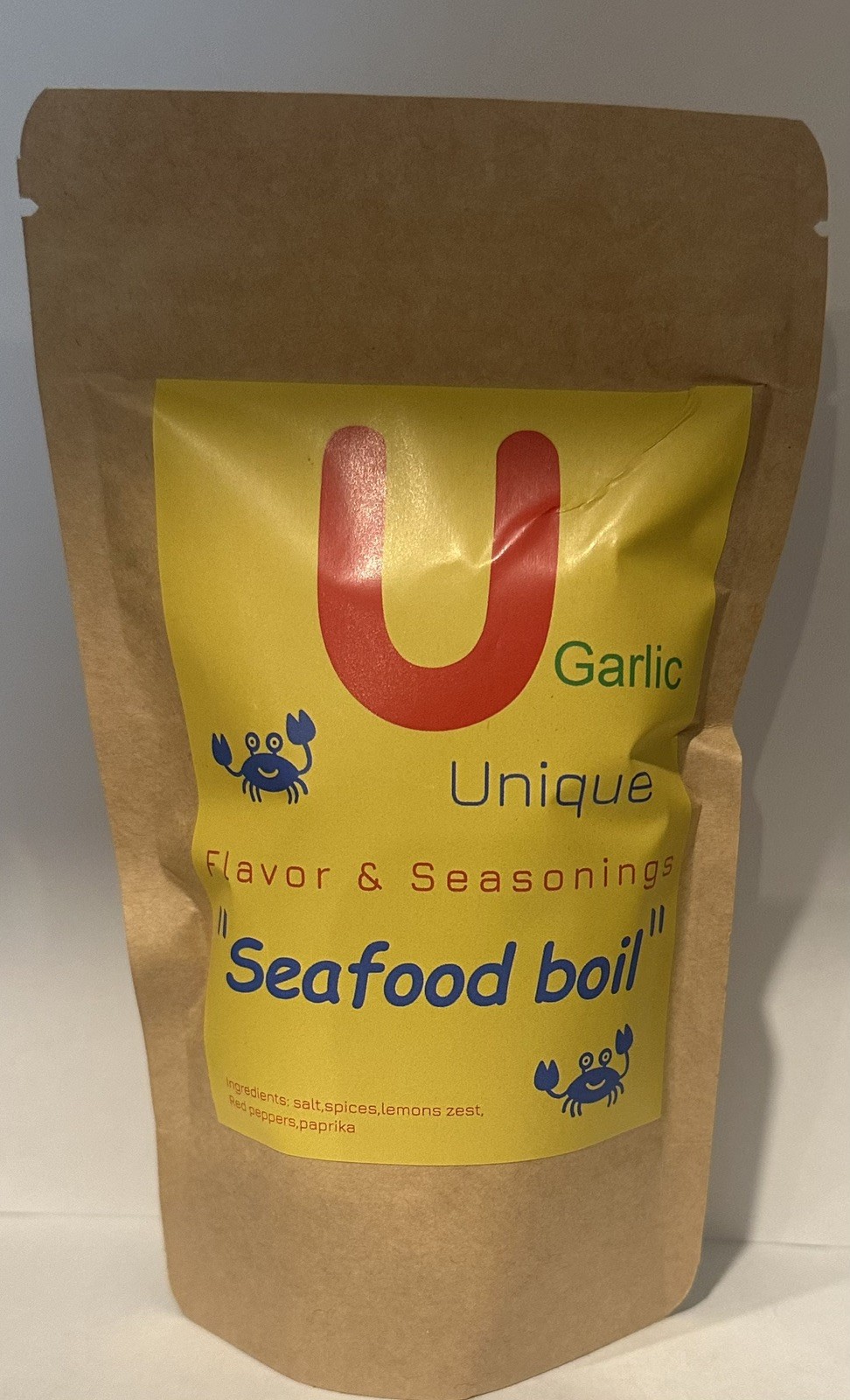 Unique Flavor And Seasonings 16 oz Seafood Boil