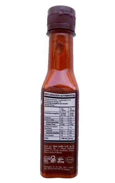 5-Pack Mexico Lindo Salsa Chiltepin . 150ml/5oz Red Chiltepin Hot Sauce