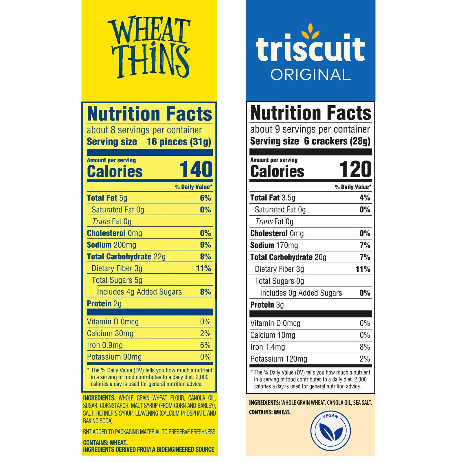 Whole Grain Wheat Crackers Variety Pack 4 Boxes Original Baked Vegan Snack Bulk