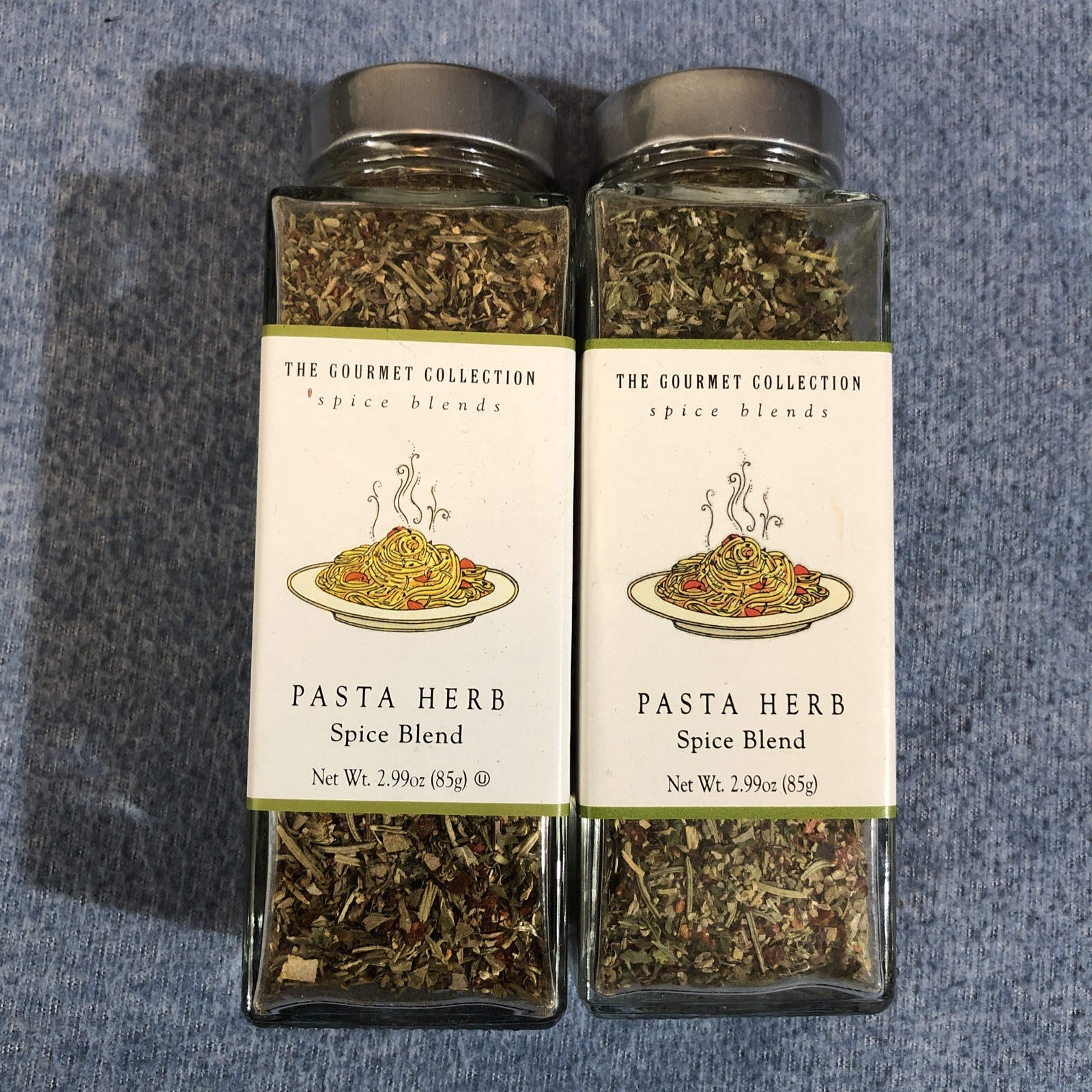 2 PACK ~ The Gourmet Collection Spice Blends PASTA HERB SPICE BLEND 2.99 oz Ea
