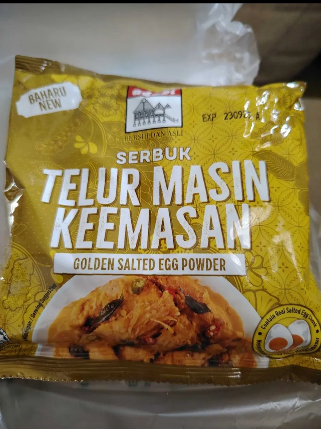 5 x 180g Adabi Golden Salted Egg Powder Malaysian Seasoning Cooking Sauce Mix