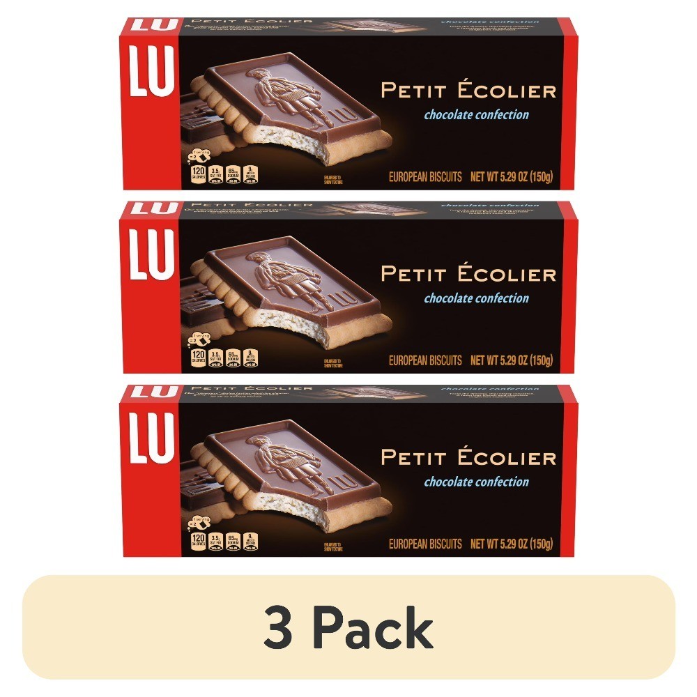 Milk Chocolate Biscuit Cookies European Treat Box of 3 Packs