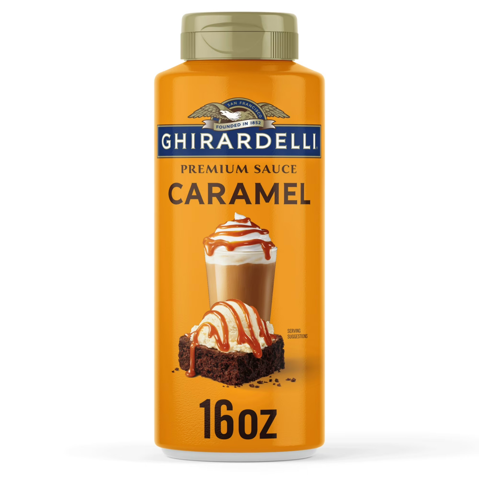 GHIRARDELLI Premium Caramel Sauce, 16 oz Bottle….