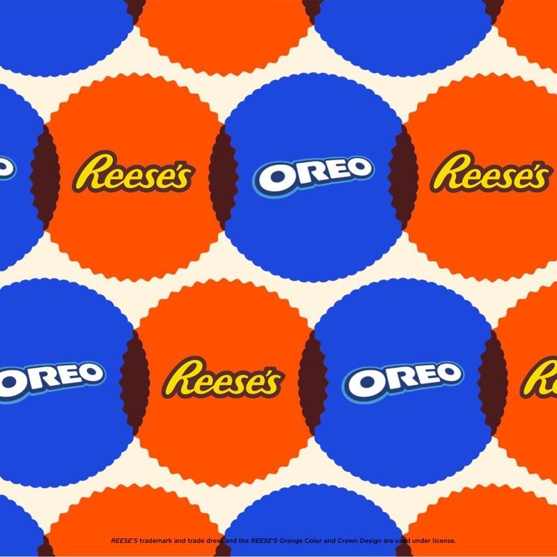 OREO REESE’S Peanut Buttery Creme Chocolate Sandwich Cookies, 12.35 Ounce