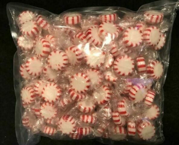 Peppermint STARLIGHT/STARLITE MINTS Wrapped BULK-100 PIECES