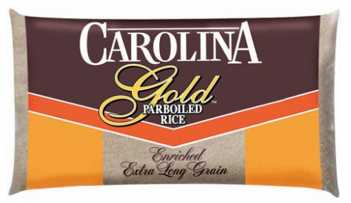 Carolina Gold Enriched Extra Long Grain Parboiled Rice, 5 Pound Bag