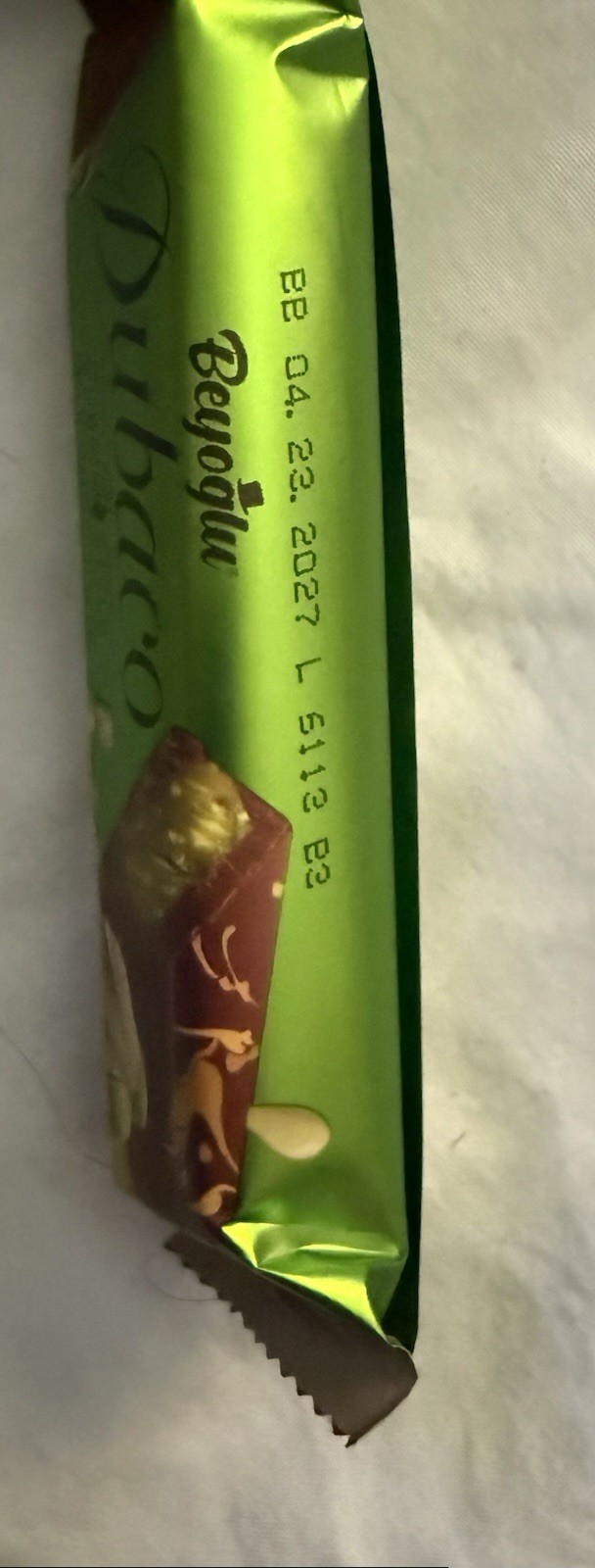 BEYOGLU DUBACO DUBAI Chocolate Bar