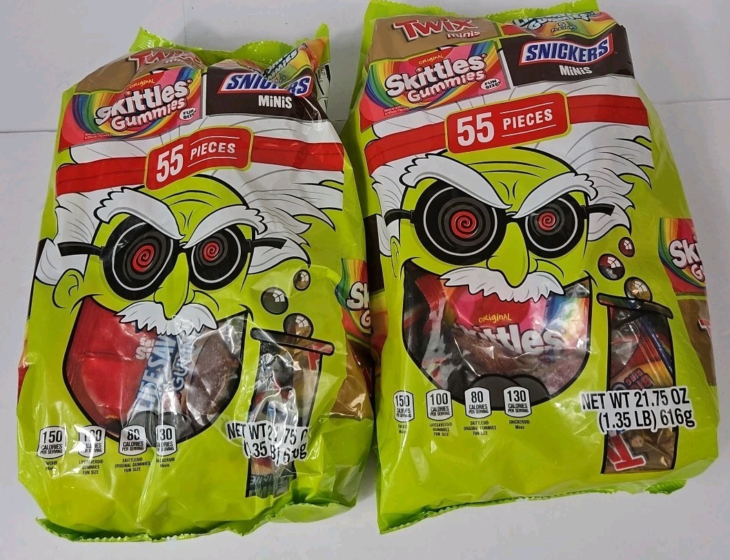 110pc Mars Snickers, Skittles, Life Savers Gummies &Twix Candy Best Buy 4/ 2026