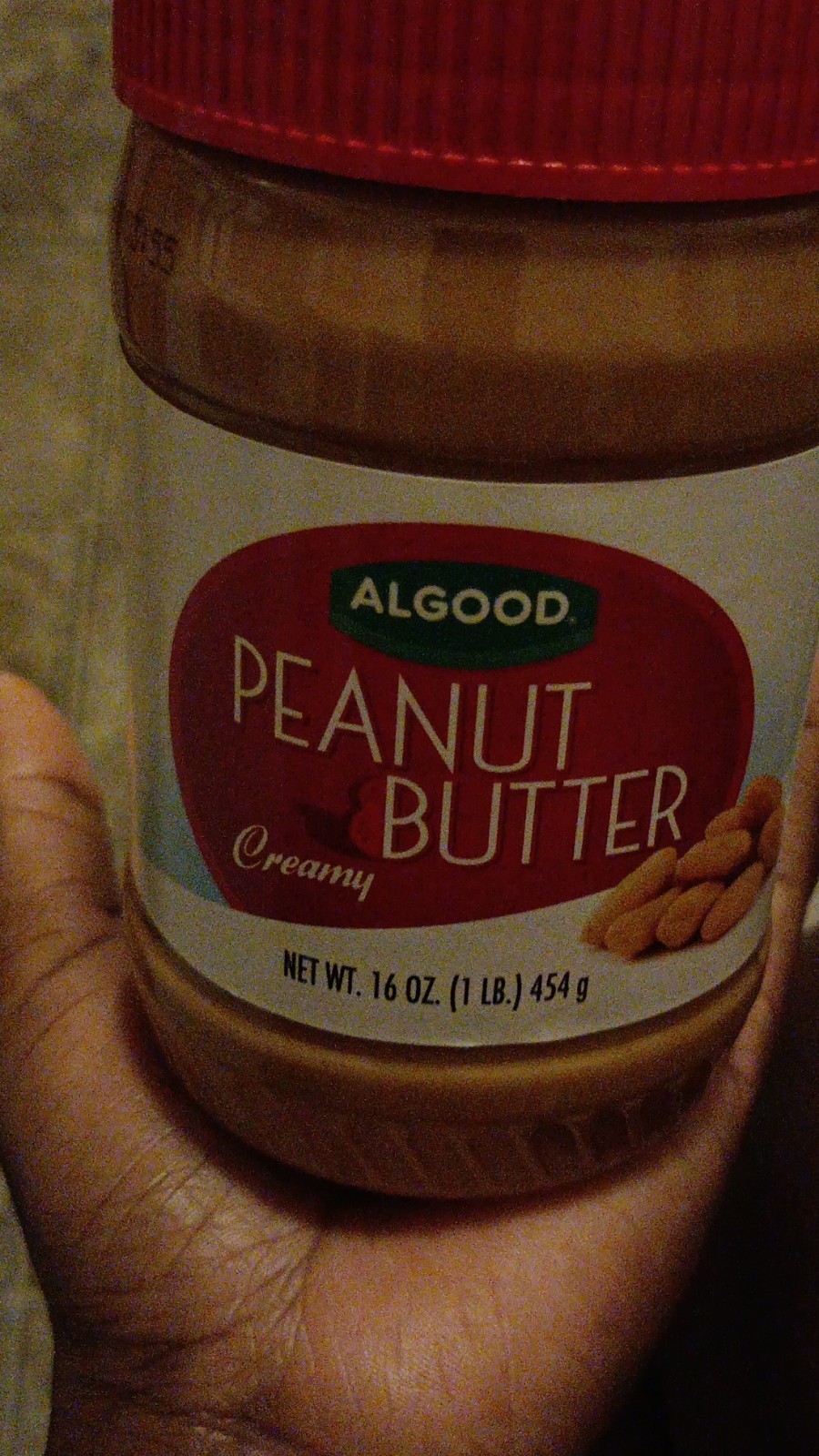 ALGOOD Peanut Butter Creamy 16 oz (1 lb) 454 g Nut Butter Pantry