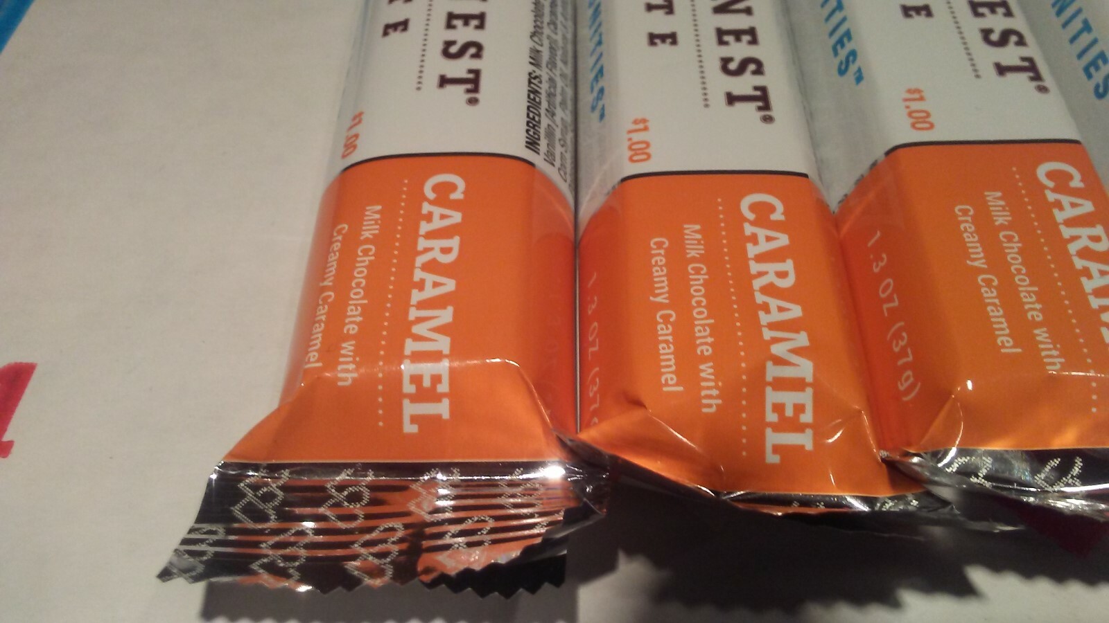 WORLD’S FINEST CHOCOLATE (3) Caramel x $2.00 Ea Bars