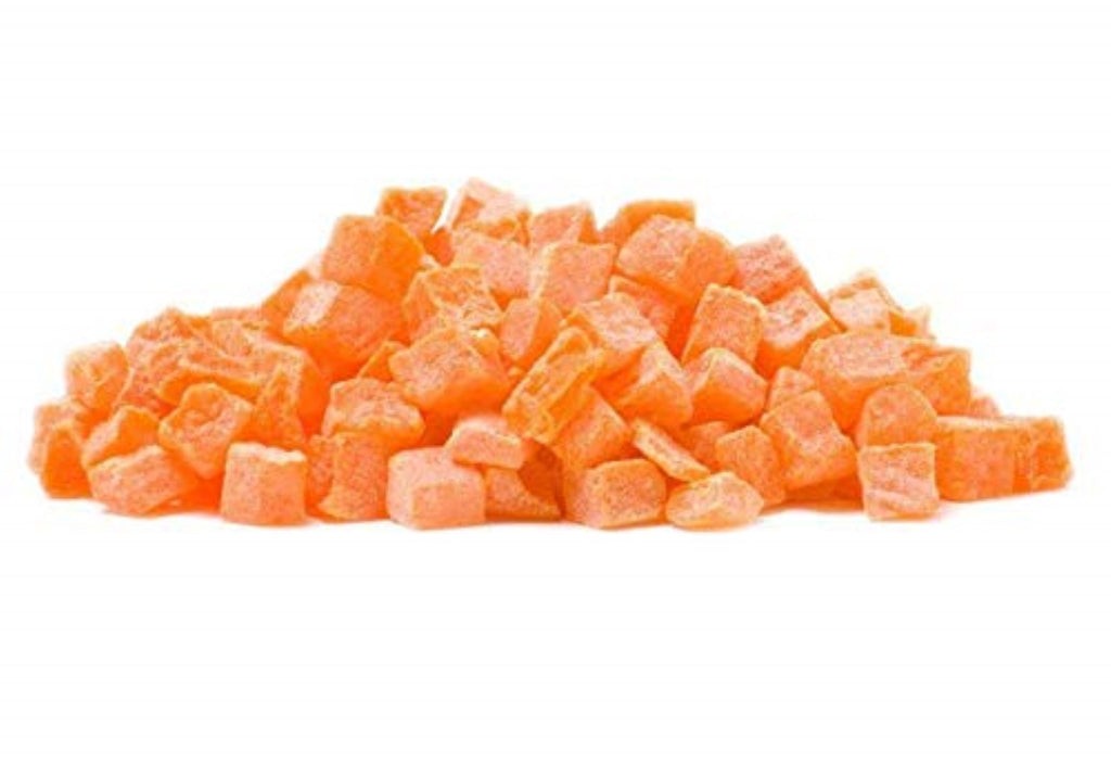 Aiva Papaya Diced 2 LB | Ideal for Baking, Ice Cream & Trail Mix