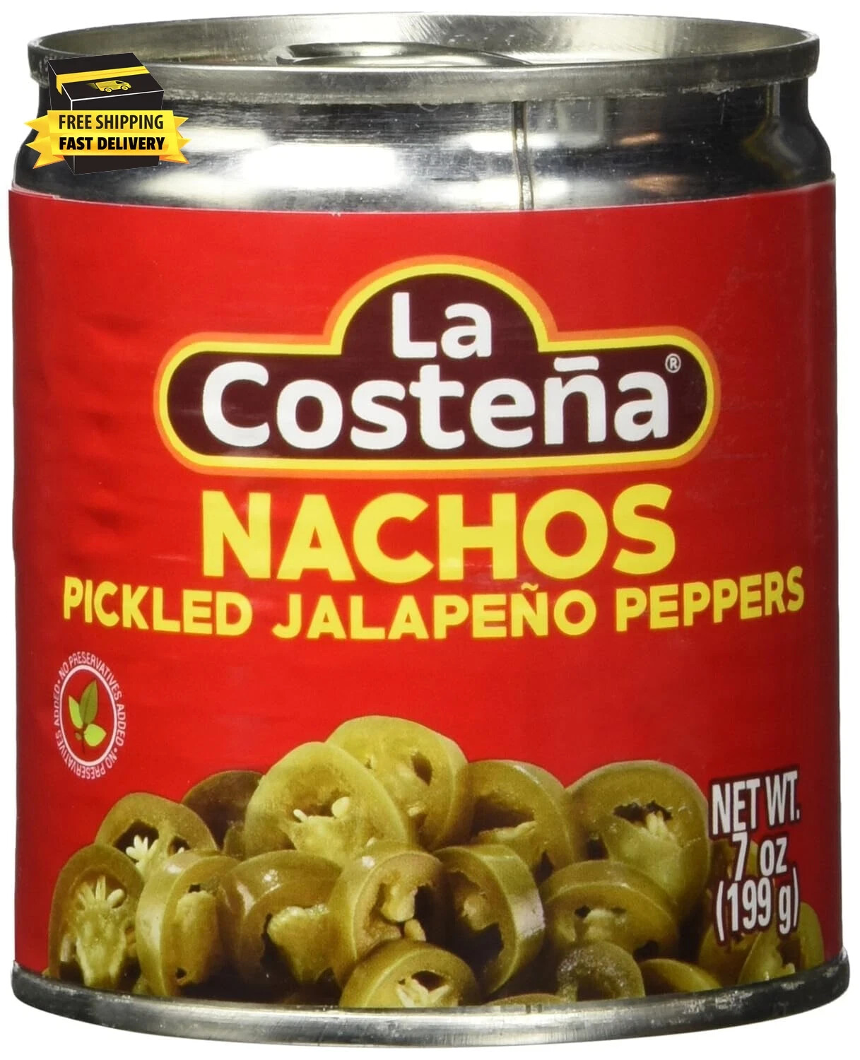 Sliced Nacho Jalapeno Peppers – Pickled Jalapenos – Jalapeno Pepper – Hot Pepper