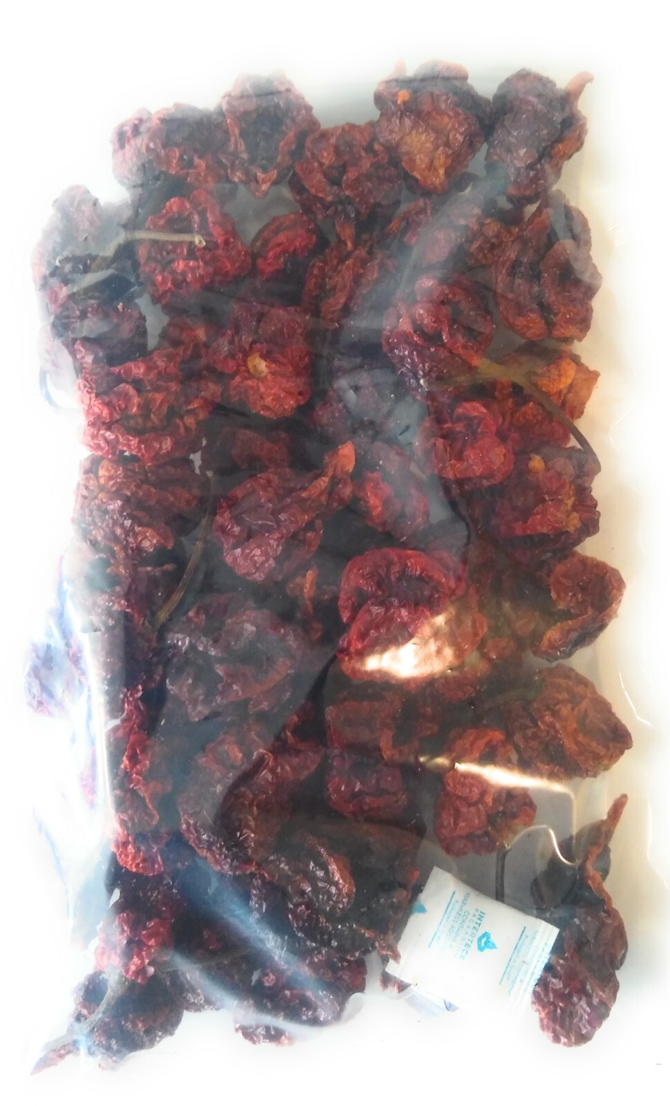 REAPER X 50 WHOLE DRIED PEPPER PODS ~33% hotter than standard Carolina Reaper
