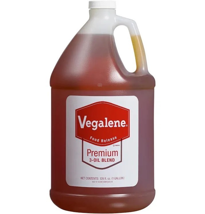 Vegalene Premium 3 Oil Blend Food Release Spray, 128oz Liquid, 1Gal Bottle, NEW