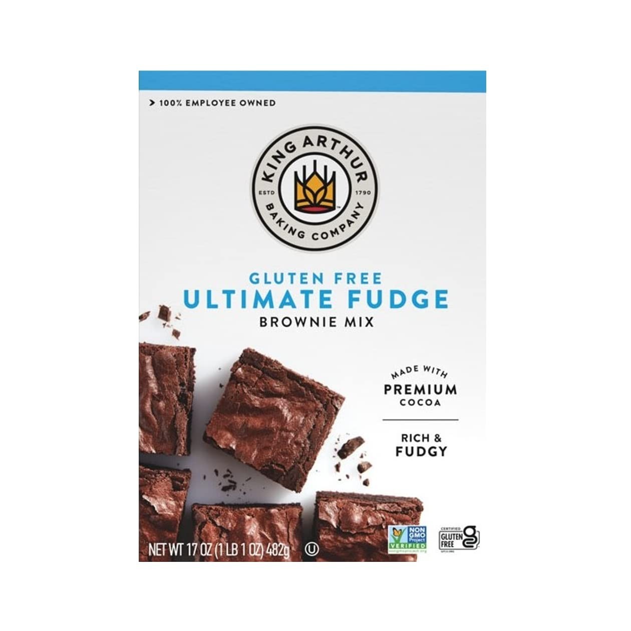 Delicious King Arthur Gluten-Free Fudge Brownie Mix, 17 Oz – Perfect for All