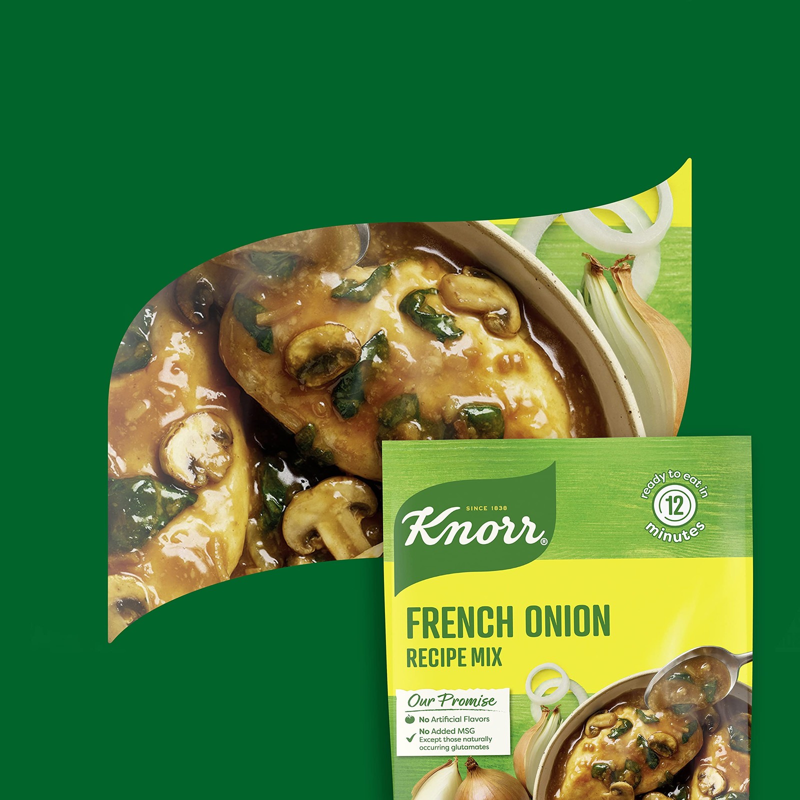Knorr French Onion Recipe Mix Pack of 12 14oz Easy Soup Dip Seasoning Mix