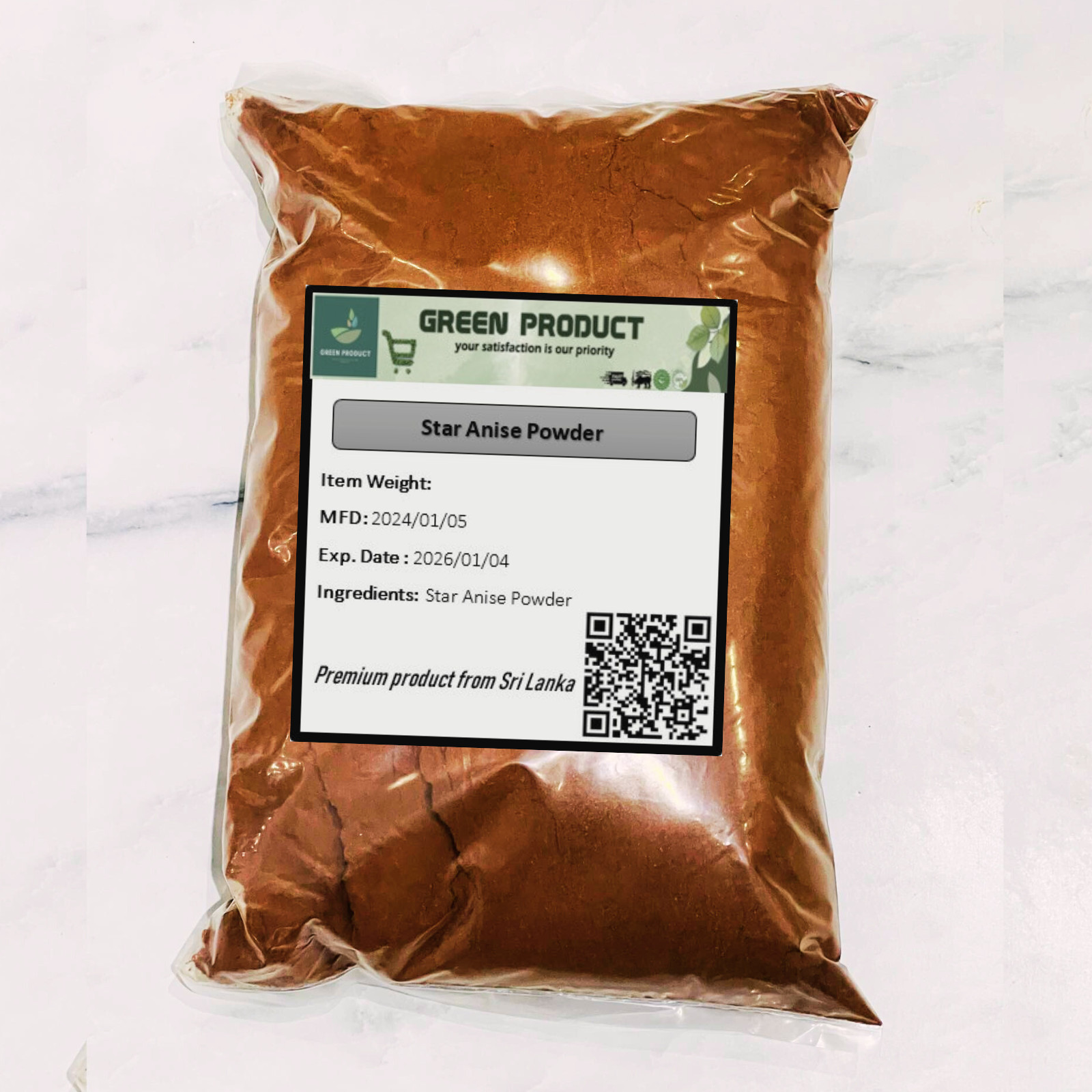 Star Anise Ground Powder | 100% Organic Natural Badiyan | Herbs and Spices