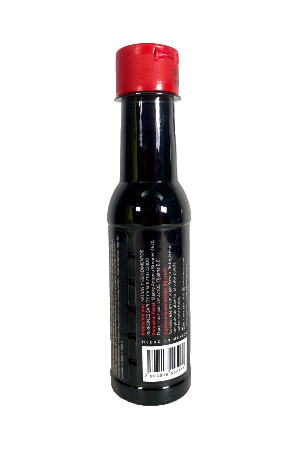 5-Pack La Perrona Black Chiltepin 150ml/5oz Made In Tijuana!