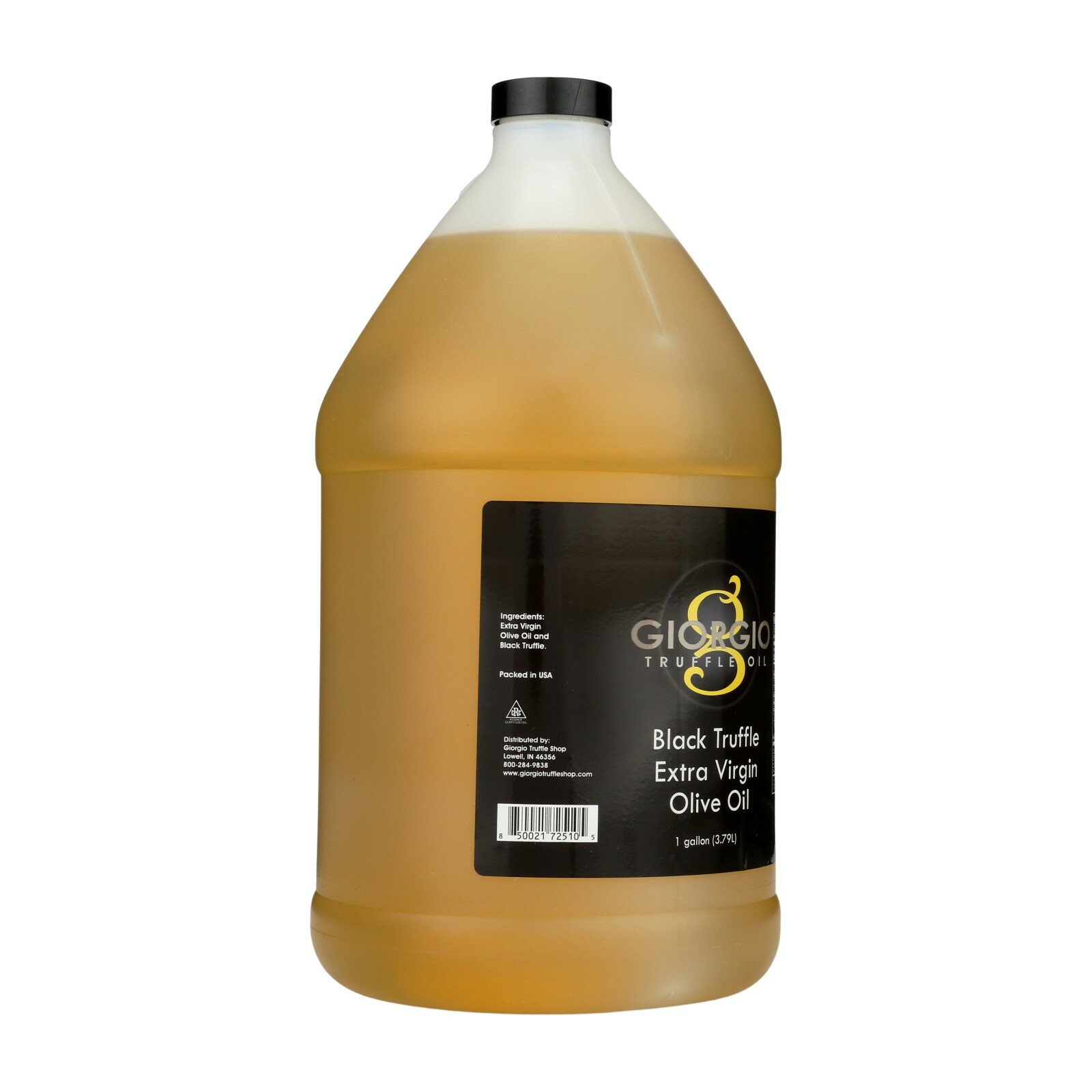 Black Truffle Extra Virgin Olive Oil 1 Gallon / 128oz Bulk Food Service
