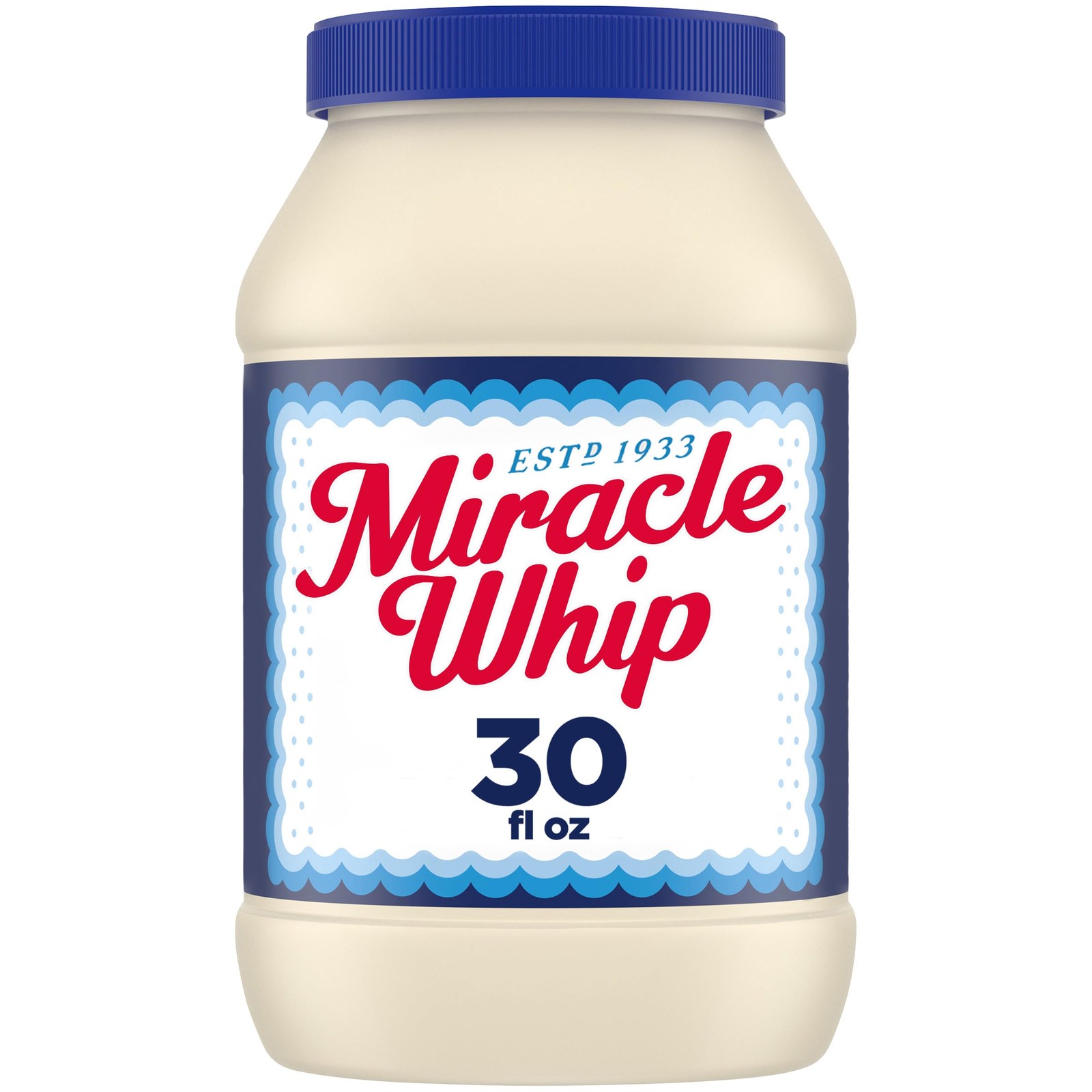 Miracle Whip Mayo-like Dressing, for a Keto and Low 29.99 Fl Oz (Pack of 1)