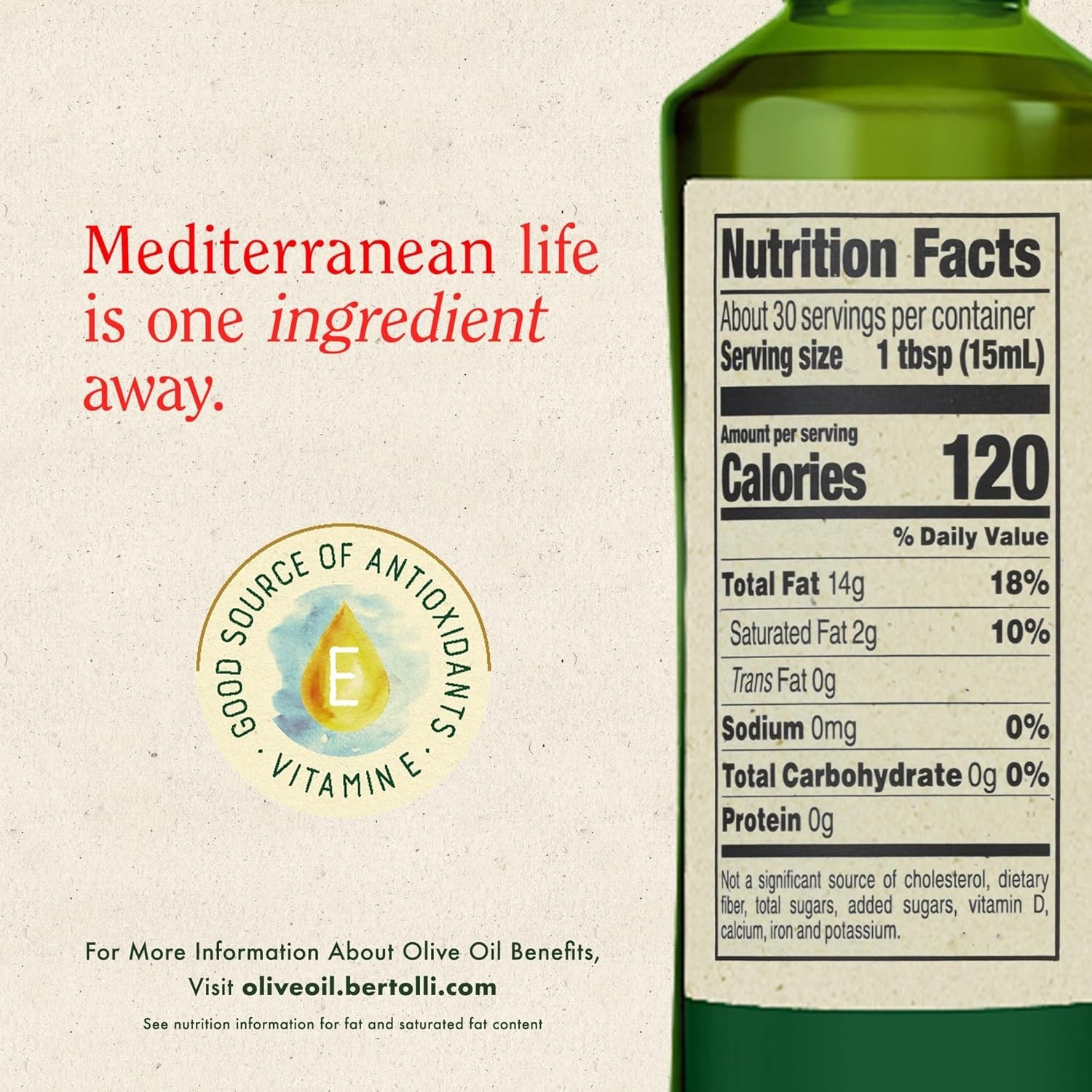 Bertolli Extra Virgin Dress & Drizz Intense Flavor, Perfect for salad dressings