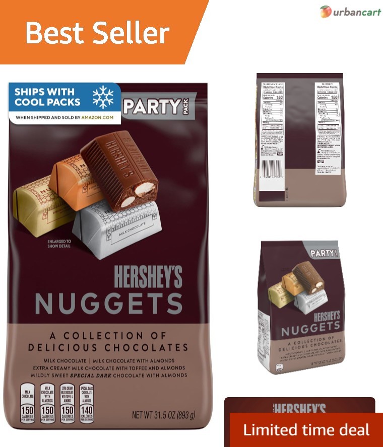 NUGGETS Assorted Chocolate Candy Party Pack – 26 oz