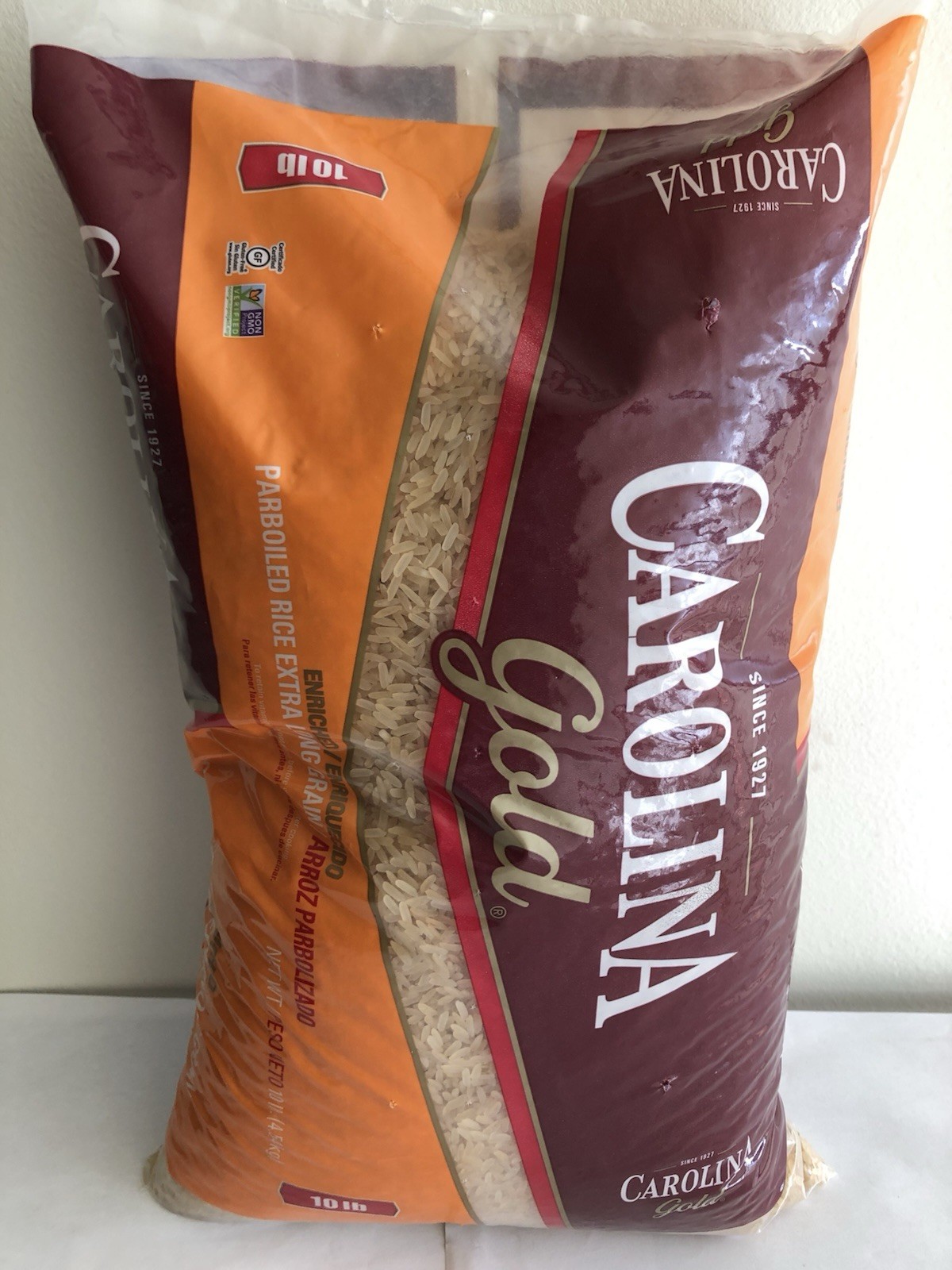 Carolina Gold Extra Long Grain Parboiled Rice 5lbs.