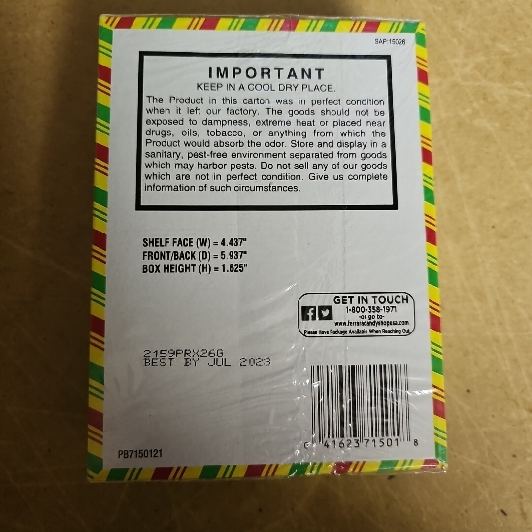 New! Fruit Stripe Chewing Gum 5 Juicy Flavors 12 packs Tattoos RARE Sealed Box