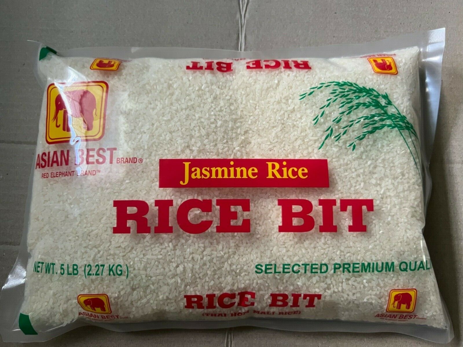 Scented Sweet Glutinous Rice- Broken Rice- Riceberry-5lb per bag-Gao Tam- Nep