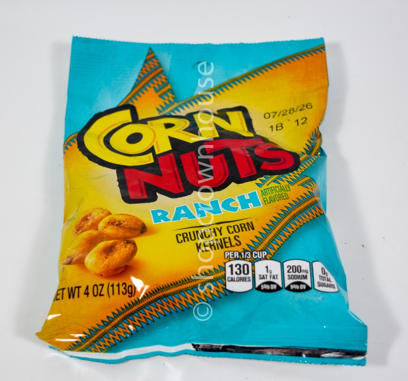 8 Corn Nuts Ranch Flavored Crunchy Corn Kernels Snack 4oz bag 08/15/2026