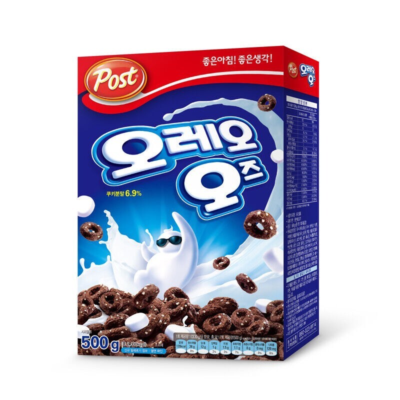 [Post] OREO O’S Cereal 500g (17.6oz) Breakfast Food OREO OS with Marshmallow