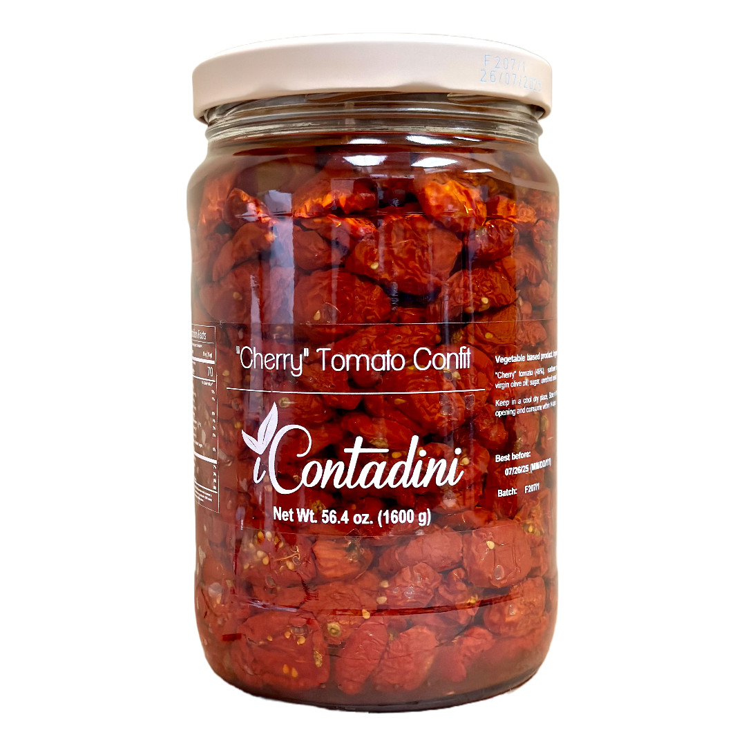 Confit Cherry Tomatoes in Olive Oil – 3.5 lb (1.6 kg)