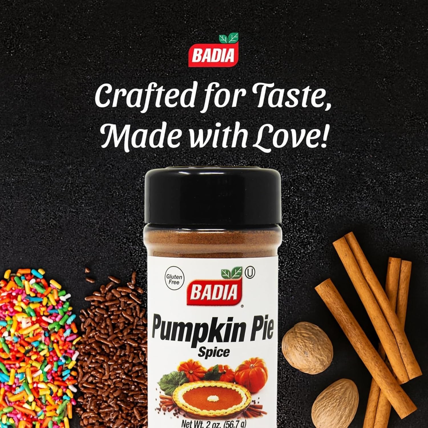 Badia Pumpkin Pie Spice, 2 oz – Warm & Aromatic Blend of 2 Ounce (Pack 1)