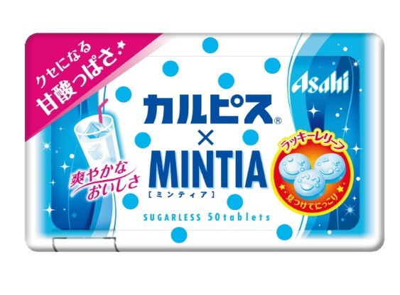Asahi Group Foods Calpis x Mintia Breeze 30 tablets (7g) x 50 【ミンティアカルピス50個】