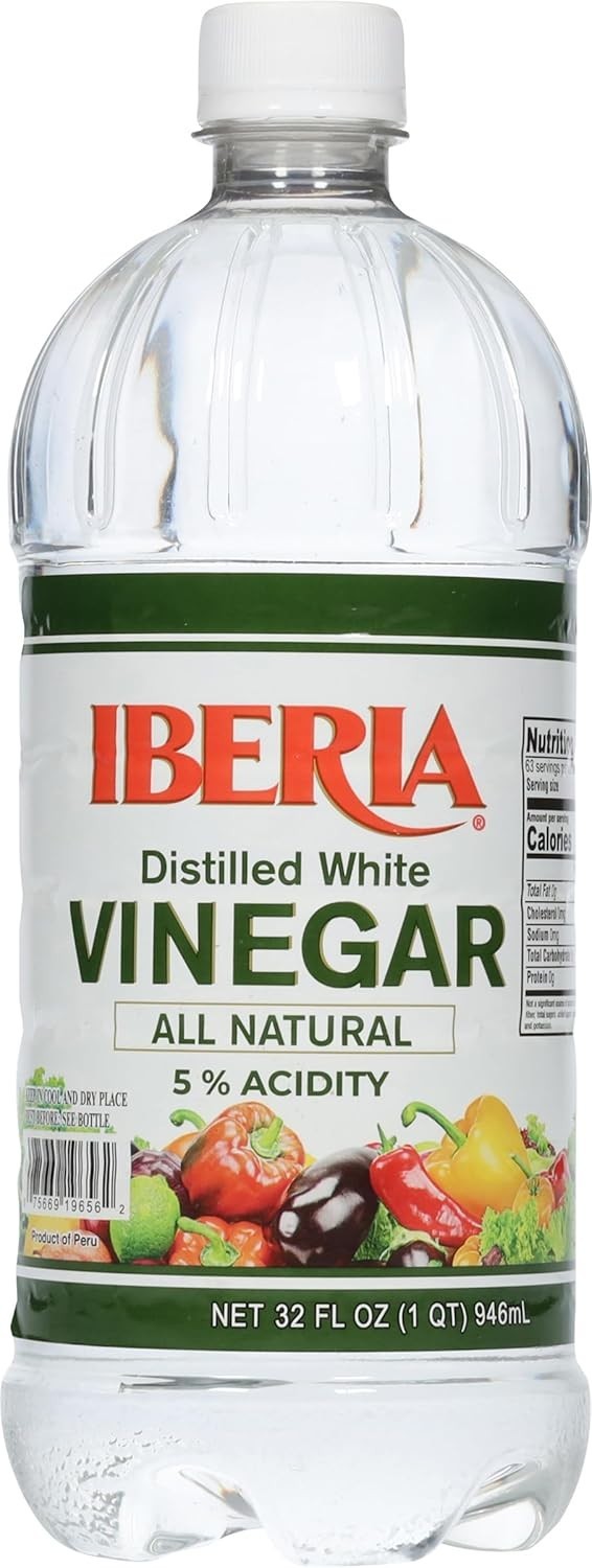 Iberia Distilled White Vinegar, 32 fl oz 32 Fl Oz (Pack of 1)