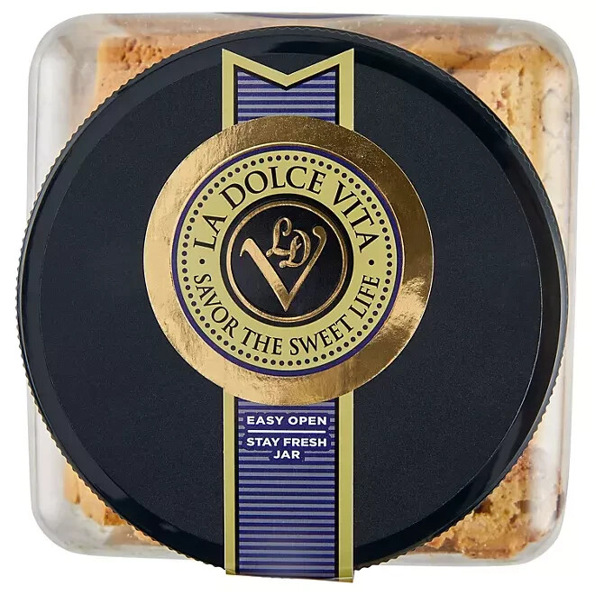 La Dolce Vita Classic Almond Biscotti (34 oz.) Fast Ship