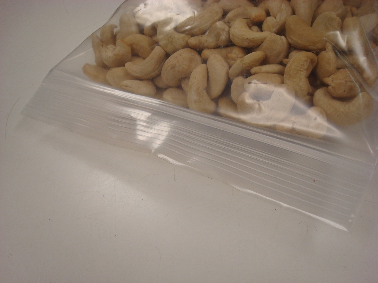 Roasted UNSALTED Whole JUMBO Cashews Resealable Bag Always Fresh by AgroSun