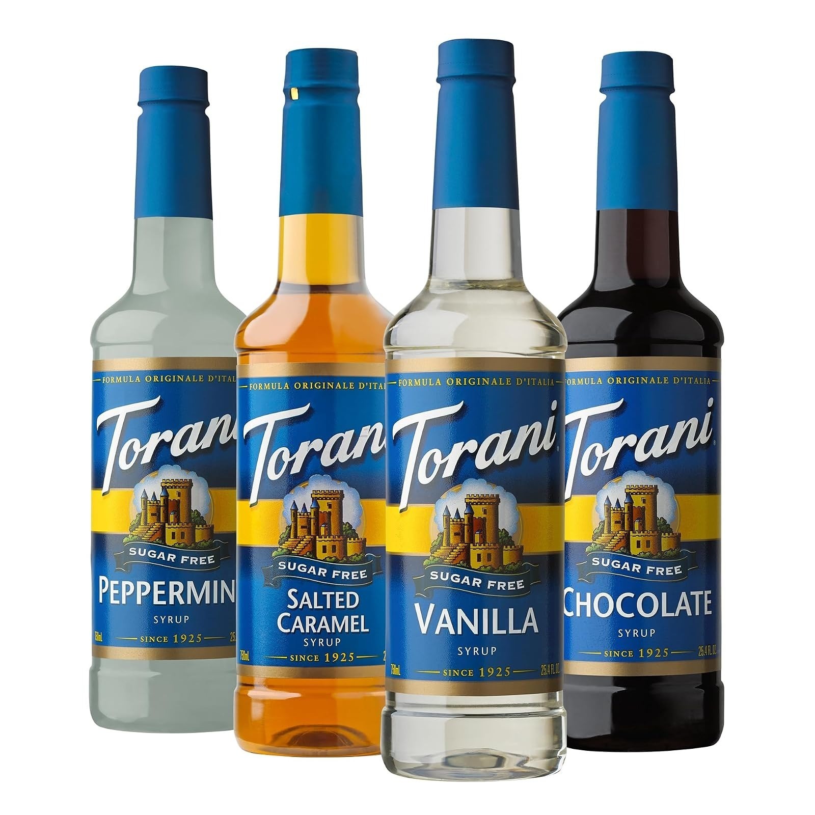 Torani Sugar Free Flavored Drink Syrup Variety Pack – 25.4 fl oz