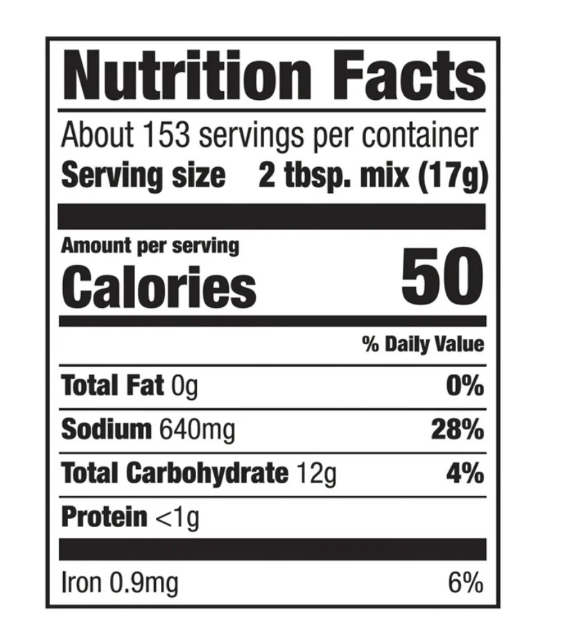 Zatarain’s Gluten Free Seasoned Fish Fri, 5.75 lb Jar
