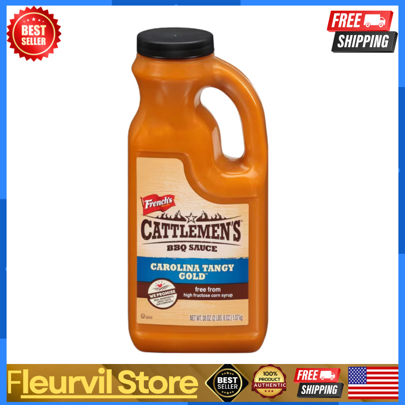 Carolina Tangy Gold BBQ Sauce, 38 oz